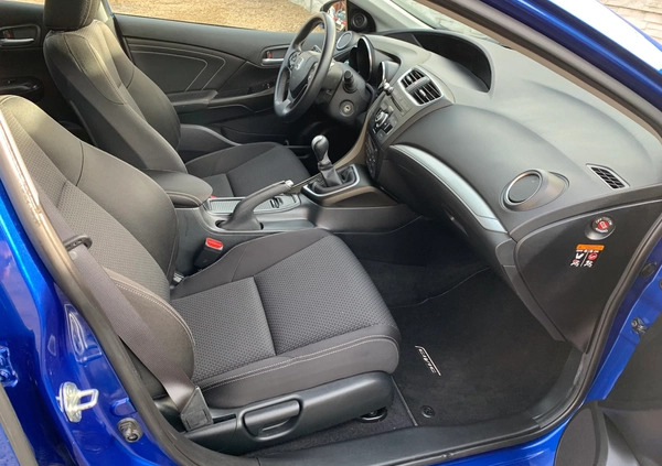 Honda Civic cena 51000 przebieg: 141232, rok produkcji 2015 z Szprotawa małe 562